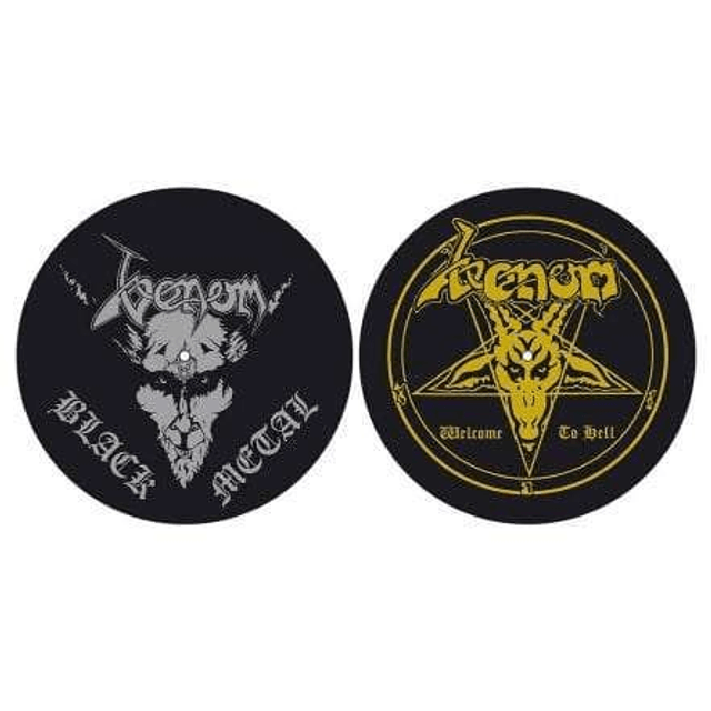 Venom_Black Metal/Welcome To Hell_Slipmat Pair