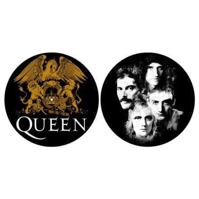 Queen_Crest & Faces_Slipmat Pair