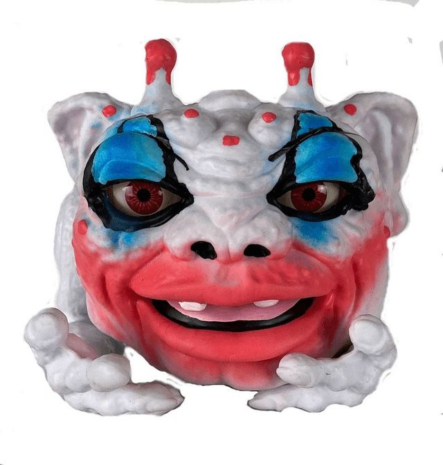 Boglins Hand Puppet Dark Lord Crazy Clown (Glow In The Dark)