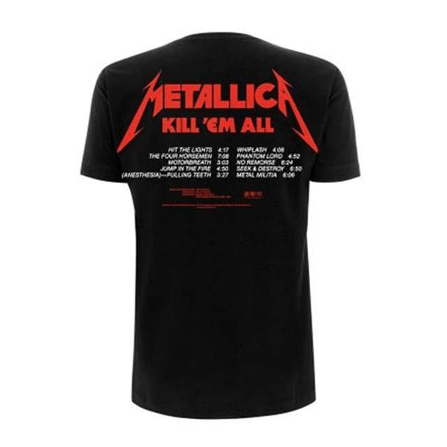 Metallica, Kill 'Em All (Tracks)