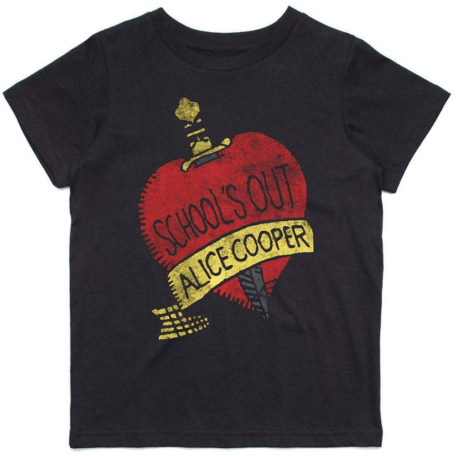 Alice Cooper, School&#039;s Out. Size 11+ Years