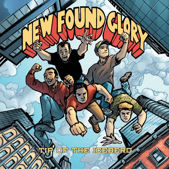 New Found Glory, Tip Of The Iceberg (Splattered 7&quot; Vinyl, RARE)